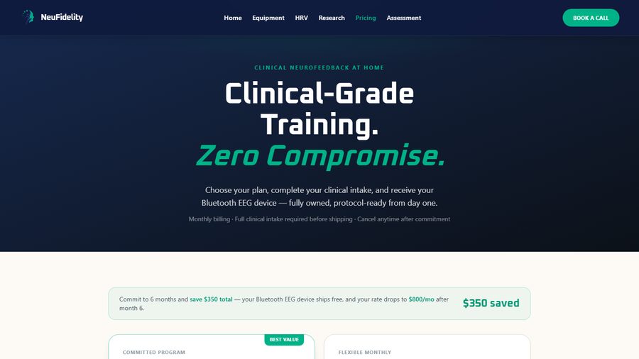 NeuFi — Guided Neurofeedback Training